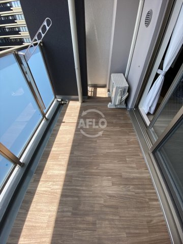 プレサンスロジェ堺筋本町のバルコニー|プレサンスロジェ堺筋本町　バルコニー