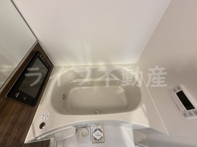 プレジオ玉造の浴室