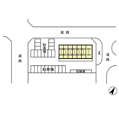 【区画図】 | ＧＲＡＮＤ ＲＩＳＥ 住居