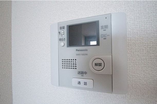 リヴィエール町屋のセキュリティ|モニター付きインターホン