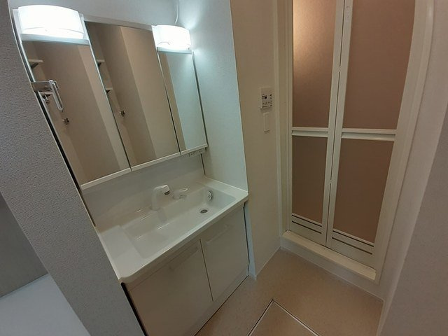 ブリリアント　ＫⅢの洗面所|忙しい朝には欠かせない洗面所です