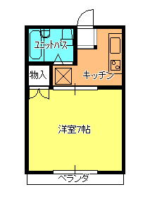【間取り】 | コーポピアⅡ