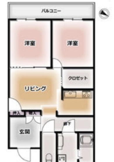 【間取り】 | ジュネス伊勢佐木　阪東橋駅徒歩6分♪/関内駅徒歩圏/周辺施設充実