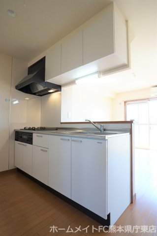 熊本市東区東京塚町の賃貸マンションのキッチン