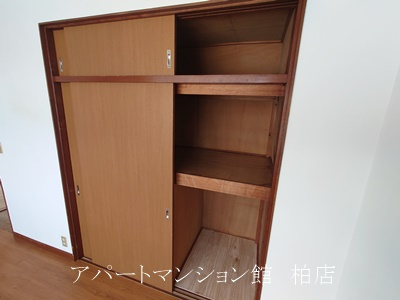 柏市戸張貸家の収納