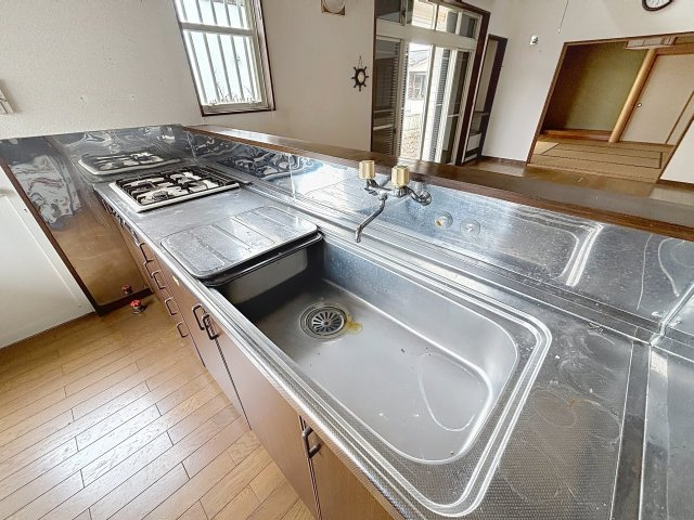 ワンコ平屋の準備はいいかい？のキッチン