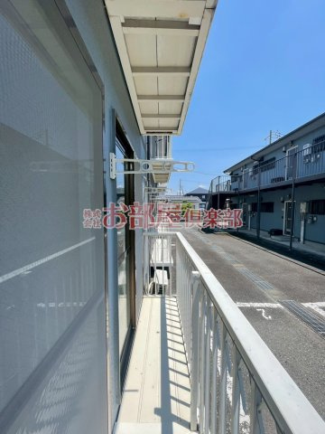 フリーデBのバルコニー|広々としたバルコニーです