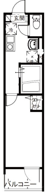 メルディア千住元町の間取り|間取りです。
