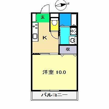 アテナの間取り| 