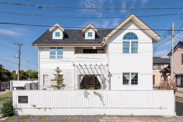 モデルハウス 越谷市川柳町１丁目の外観|きれいな外観です