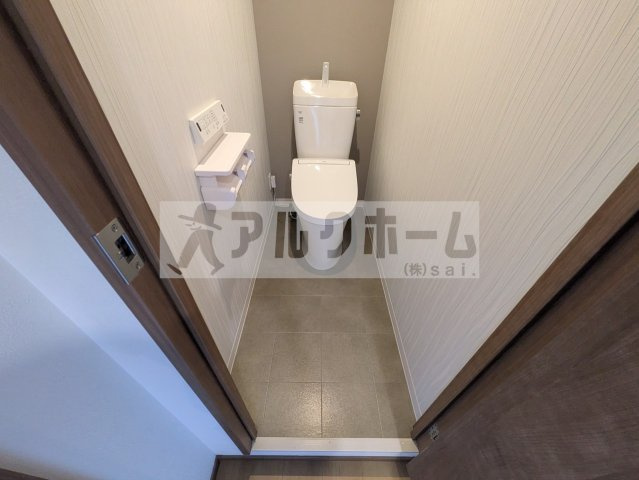 ALIVIO柏原のトイレ