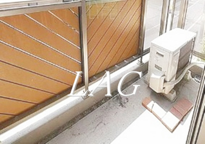 【バルコニー】 | パルコート信濃町 | バルコニーです。