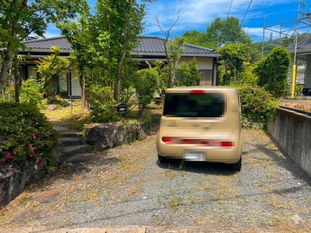 矢板市玉田　中古戸建　四季彩る日本庭園の平屋邸宅の外観