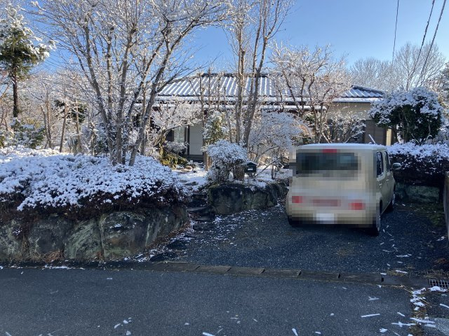 矢板市玉田　中古戸建　四季彩る日本庭園の平屋邸宅のその他|冬でもノーマルタイヤで走行できる環境です。