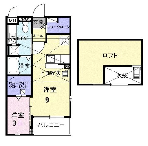 ヴィラ　ブライトの間取り