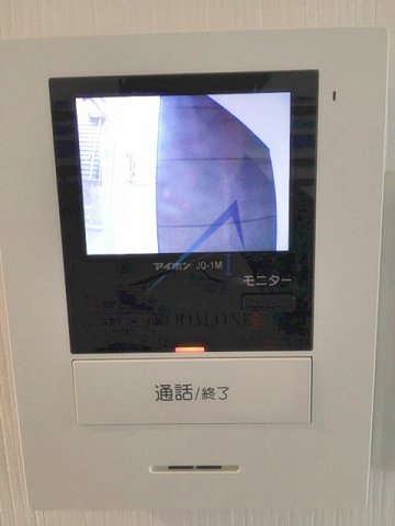 グランツ東武練馬のセキュリティ|モニター付きインターホンです。