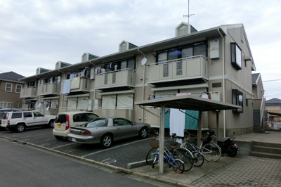 【外観】 | セジュールユアサＢ | セジュールユアサＢ　軽量鉄骨2階建て