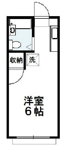 ジュネス山王の間取り|間取りです。