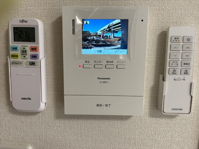 コンフォール青山の内装|カメラ付インターフォン