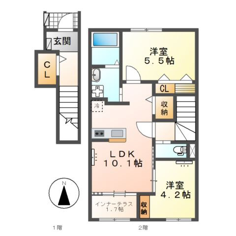 コンフォール青山の外観|省エネ性能ラベル