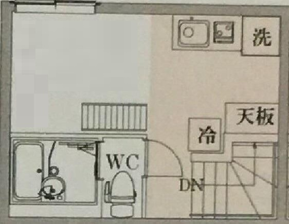 カントリー蒲田Ｃｏｕｎｔｒｙ　Ｋａｍａｔａの間取り|間取りです。