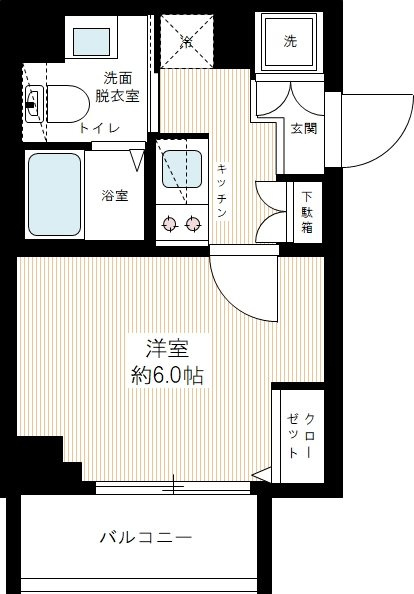 イアース横濱赤門町 の間取り|間取りです。
