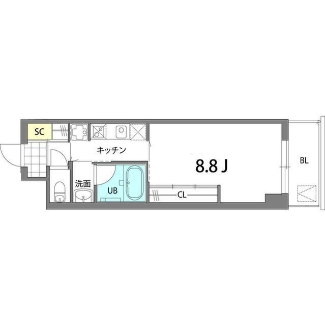 ＳＥＴＡＧＡＹＡ　ＴＥＲＲＡＣＥの間取り|間取りです。