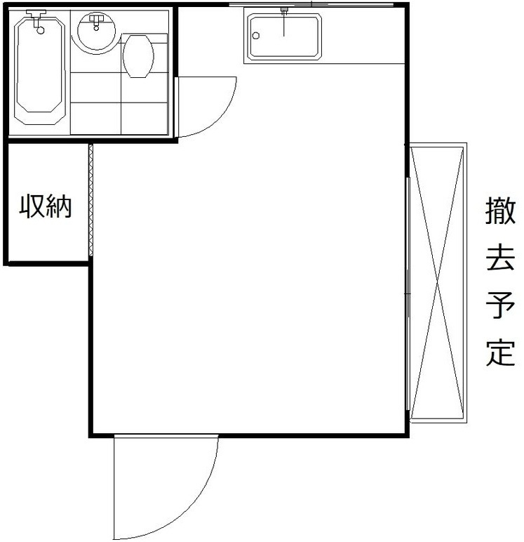 山王ハウスの間取り|間取りです。