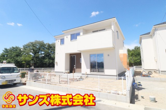郡山市田村町東山1丁目1期　　　1号棟　　　守山小学校、守山中学区　の外観|南東側から見た外観