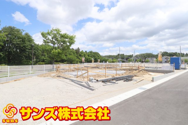 郡山市田村町東山1丁目1期　　　1号棟　　　守山小学校、守山中学区　の外観|南西側から見た外観♪