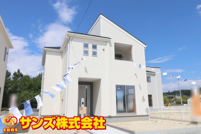 郡山市田村町東山1丁目1期　　　2号棟　　　守山小学校、守山中学区　