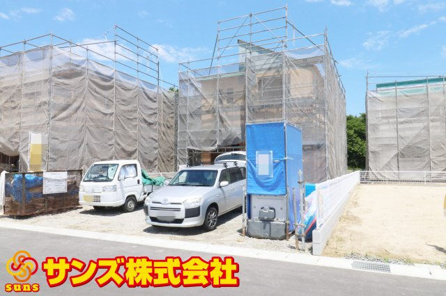 郡山市田村町東山1丁目1期　　　2号棟　　　守山小学校、守山中学区　の外観|南東側から見た外観