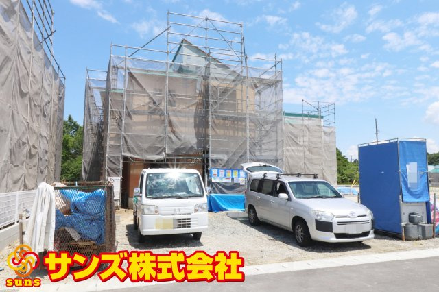 郡山市田村町東山1丁目1期　　　2号棟　　　守山小学校、守山中学区　の外観|南西側から見た外観