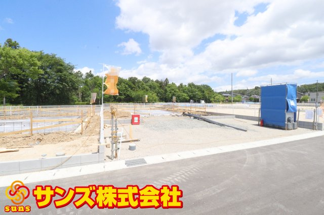 郡山市田村町東山1丁目1期　　　2号棟　　　守山小学校、守山中学区　の外観|南西側から見た外観♪