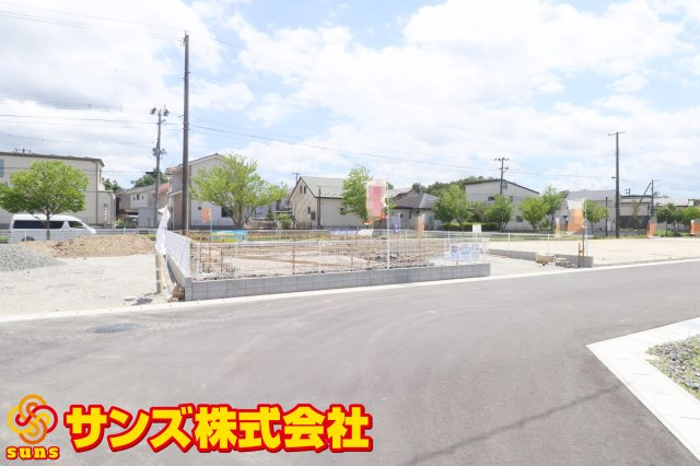 郡山市田村町東山1丁目1期　　　7号棟　　　守山小学校、守山中学区　の外観|北西側から見た外観♪