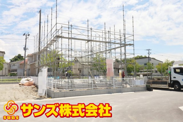 郡山市田村町東山1丁目1期　　　7号棟　　　守山小学校、守山中学区　の外観|北西側から見た外観♪