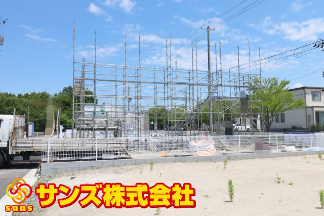 郡山市田村町東山1丁目1期　　　7号棟　　　守山小学校、守山中学区　の外観|南西側から見た外観