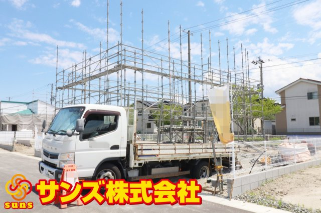 郡山市田村町東山1丁目1期　　　7号棟　　　守山小学校、守山中学区　の外観|南西側から見た外観