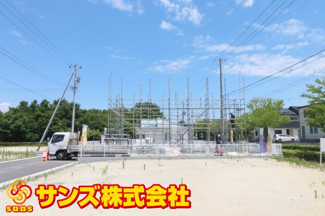 郡山市田村町東山1丁目1期　　　7号棟　　　守山小学校、守山中学区　の外観|南側から見た外観♪