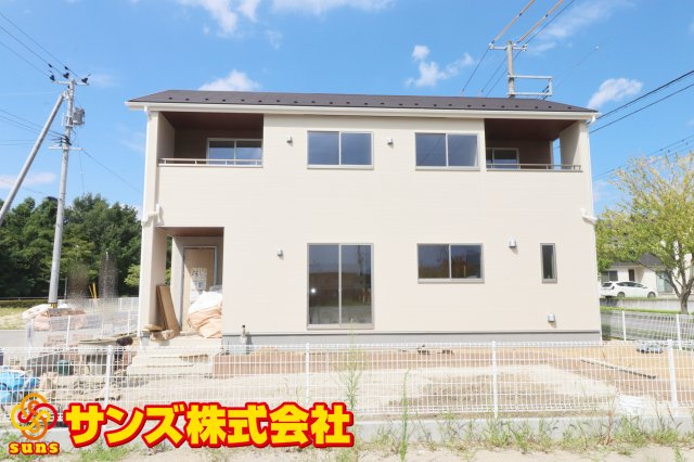 郡山市田村町東山1丁目1期　　　7号棟　　　守山小学校、守山中学区　の外観|南側から見た外観♪