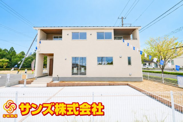 郡山市田村町東山1丁目1期　　　7号棟　　　守山小学校、守山中学区　の外観|南側から見た外観♪