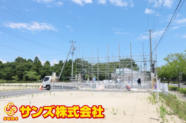 郡山市田村町東山1丁目1期　　　7号棟　　　守山小学校、守山中学区　の外観|南東側から見た外観♪