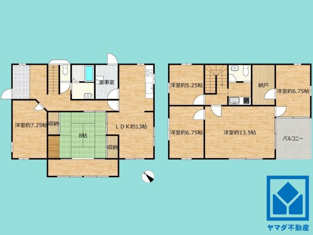 西宮市柏堂西町の間取り