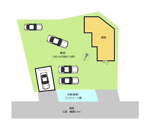 奈良市二名平野1丁目戸建ての外観