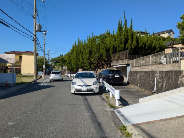 奈良市二名平野1丁目戸建ての駐車場
