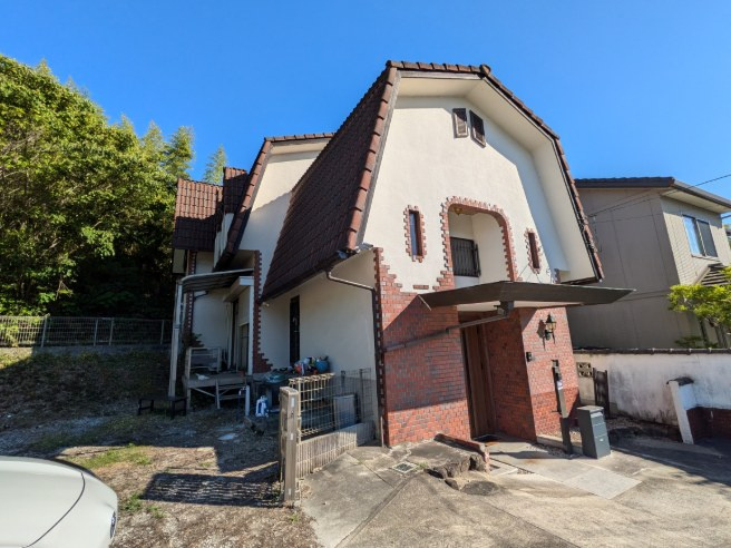 奈良市二名平野1丁目戸建ての前面道路含む現地写真