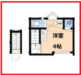 【間取り】 | トーキョーベータ西新井大師西７