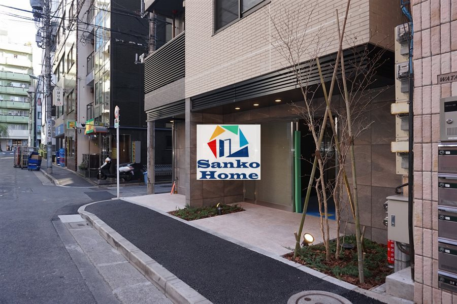 オープンレジデンシア銀座二丁目のエントランス