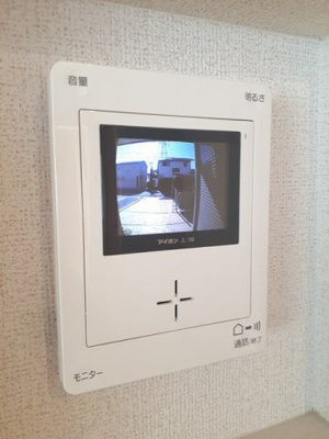 【セキュリティ】 | プレシャスＴ－Ⅱ | モニター付きインターホンです
