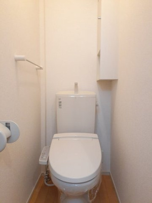 【トイレ】 | プレシャスＴ－Ⅱ | 落ち着いた色調のトイレです